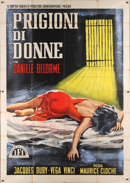 La prisonniere - Woman in Chains Italian movie poster - illustraction  Gallery