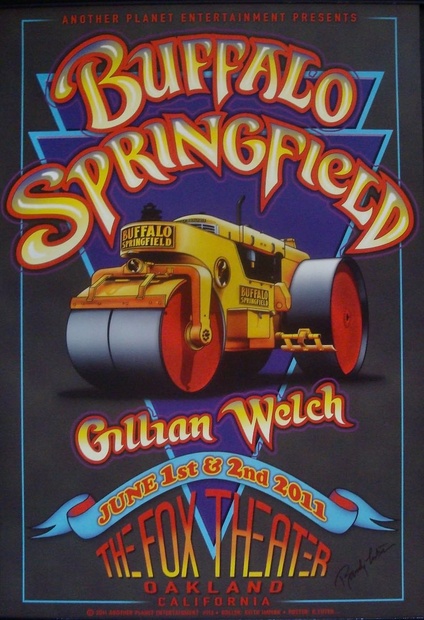 Buffalo Springfield: Oakland 2011 Music Poster