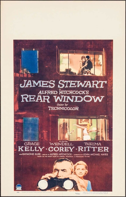 rear window original movie poster