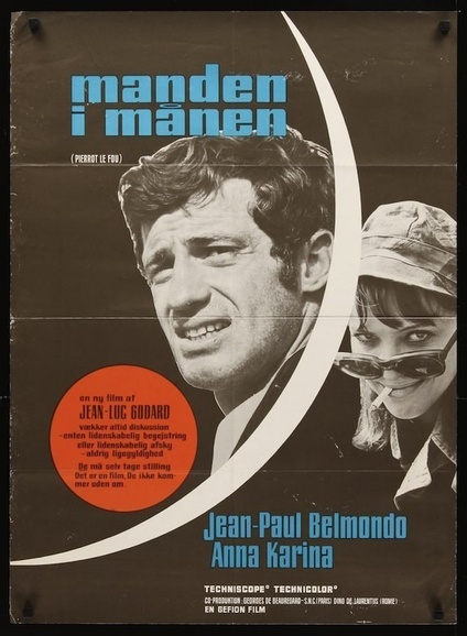 Pierrot Le Fou Danish A Movie Posters Limited Runs