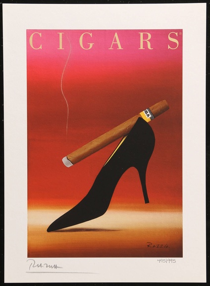 Louis Vuitton Red Shoe Blues Poster