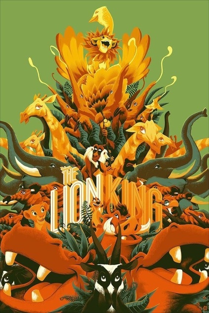 lion king movie posters