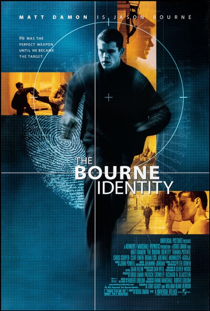 The Bourne Identity One Sheet Movie Posters Limited Runs