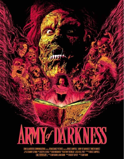 Army of Darkness: Evil Dead 3 - Vintage Movie Posters