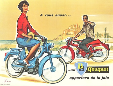 Peugeot Cycles - Motorcycle | Advertising Posters | Limited Runs