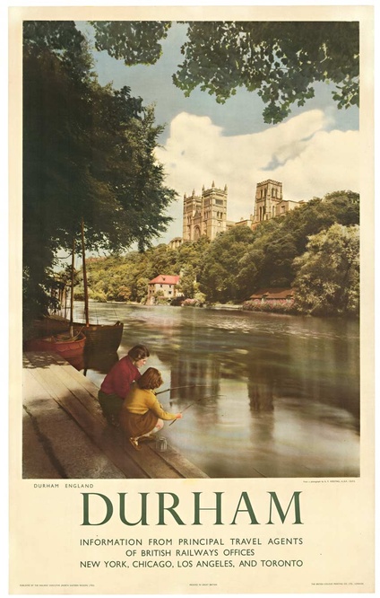 Durham England British Railways Travel