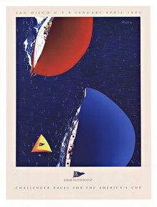 Shop Louis Vuitton Bagatelle 1990 Original Poster Online