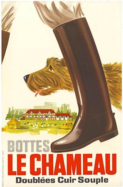 BOTTES LE CHAMEAU Advertising Posters Limited Runs