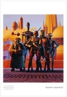 Star Wars - Bounty Hunters by Ralph McQuarrie