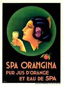 Spa Orangina Pur Jus d'Orange