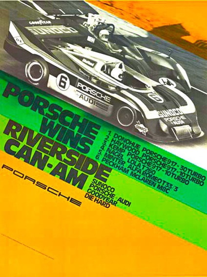 Porsche Wins Riverside Can-Am