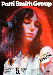 Patti Smith: Ludwigshafen 1978