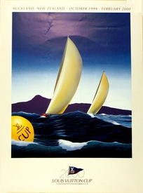 Original vintage poster Louis VUITTON America's Cup San Diego