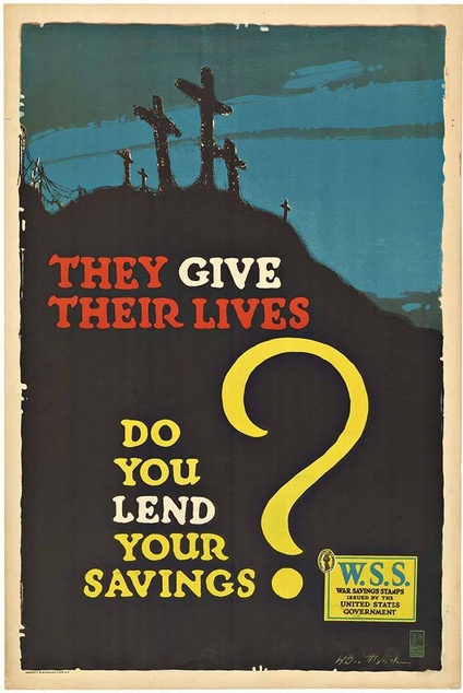 They Give Their Lives Do You Lend Your Savings?