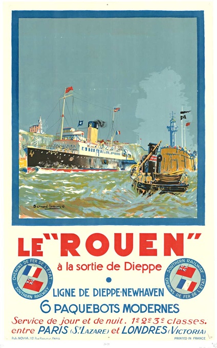 Le Rouen a la Sortie de Dieppe