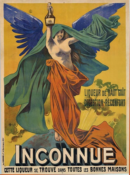 Inconnue Liqueur - framed