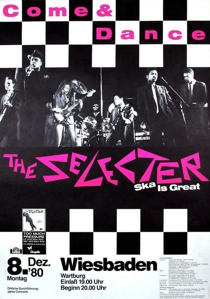 Selecter: Wiesbaden 1980 | Music Posters | Limited Runs