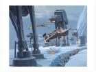 Star Wars - AT-AT Attacks by Ralph McQuarrie