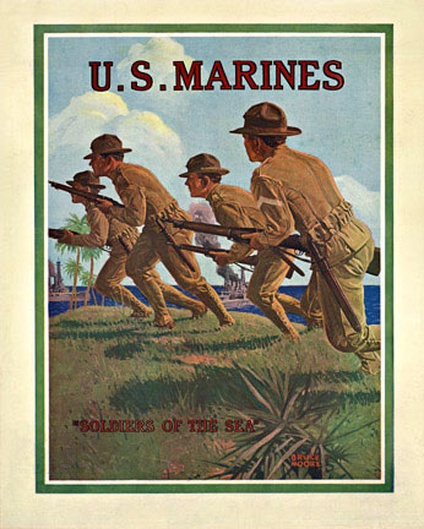 U. S. Marines - Soldiers of the Sea | Advertising Posters | Limited Runs