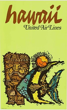 HAWAII UNITED AIR LINES (Green)