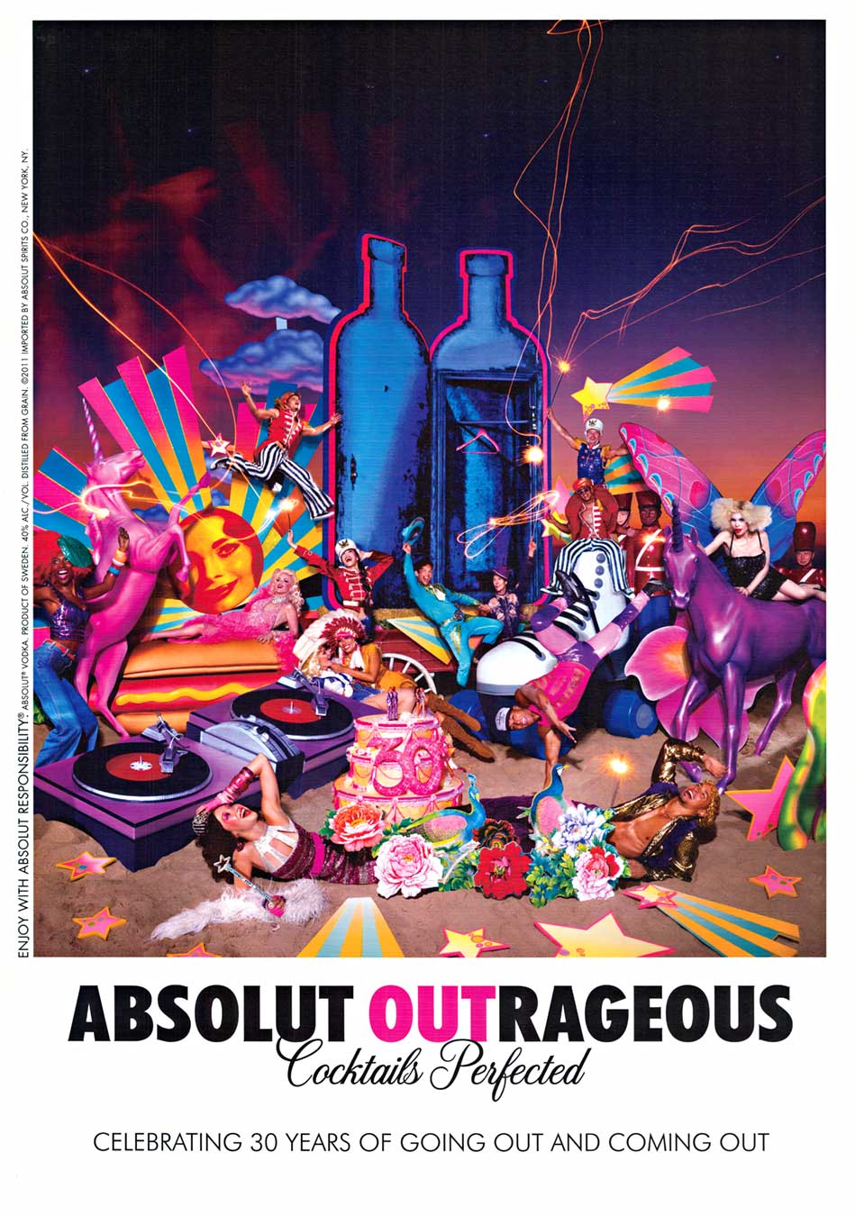 Absolut Outrageous Cocktails Perfected