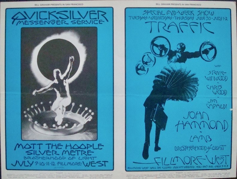 BG 241-242: Quicksilver Messenger Service (Postcard)