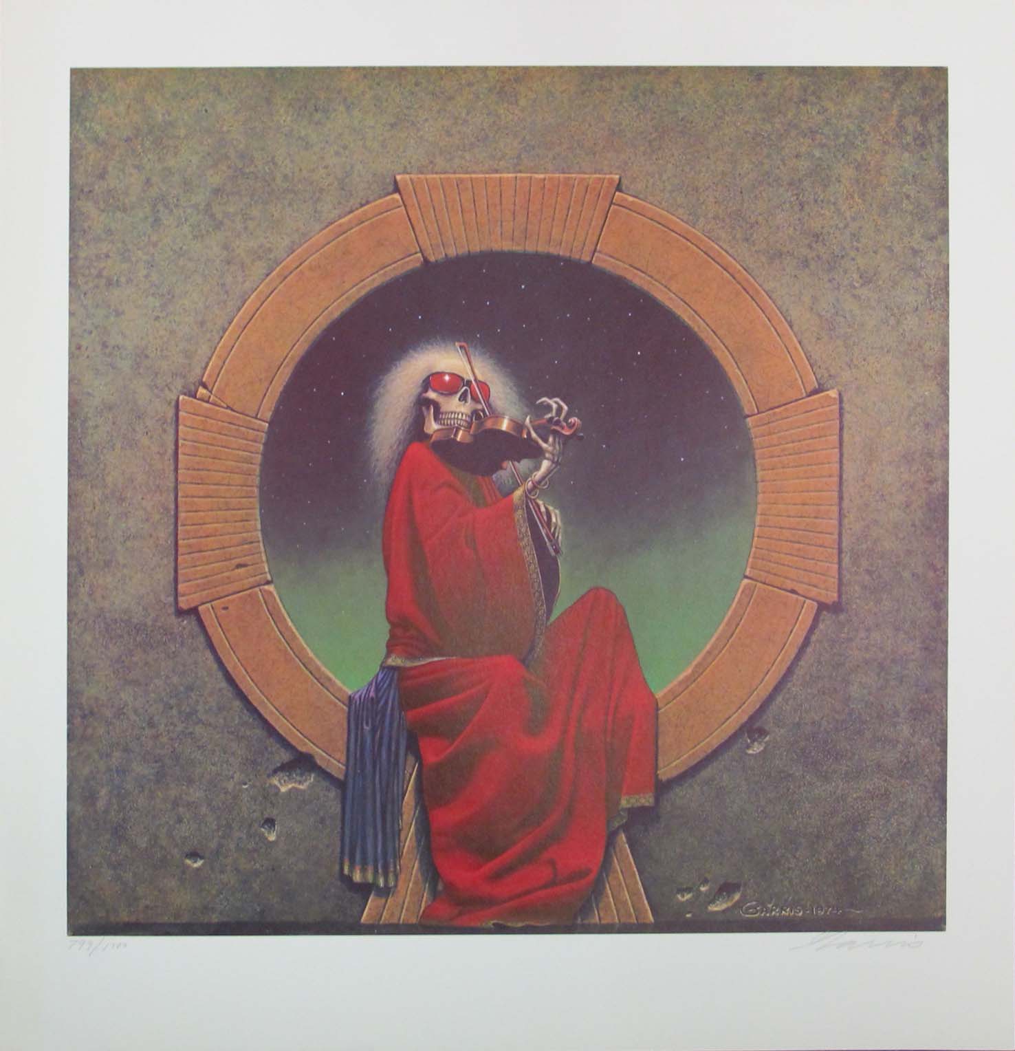 Grateful Dead Blues For Allah Original Print