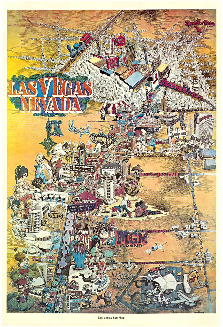 Las Vegas Fun Map