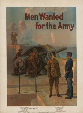 Men Wanted for the Army (Fort)