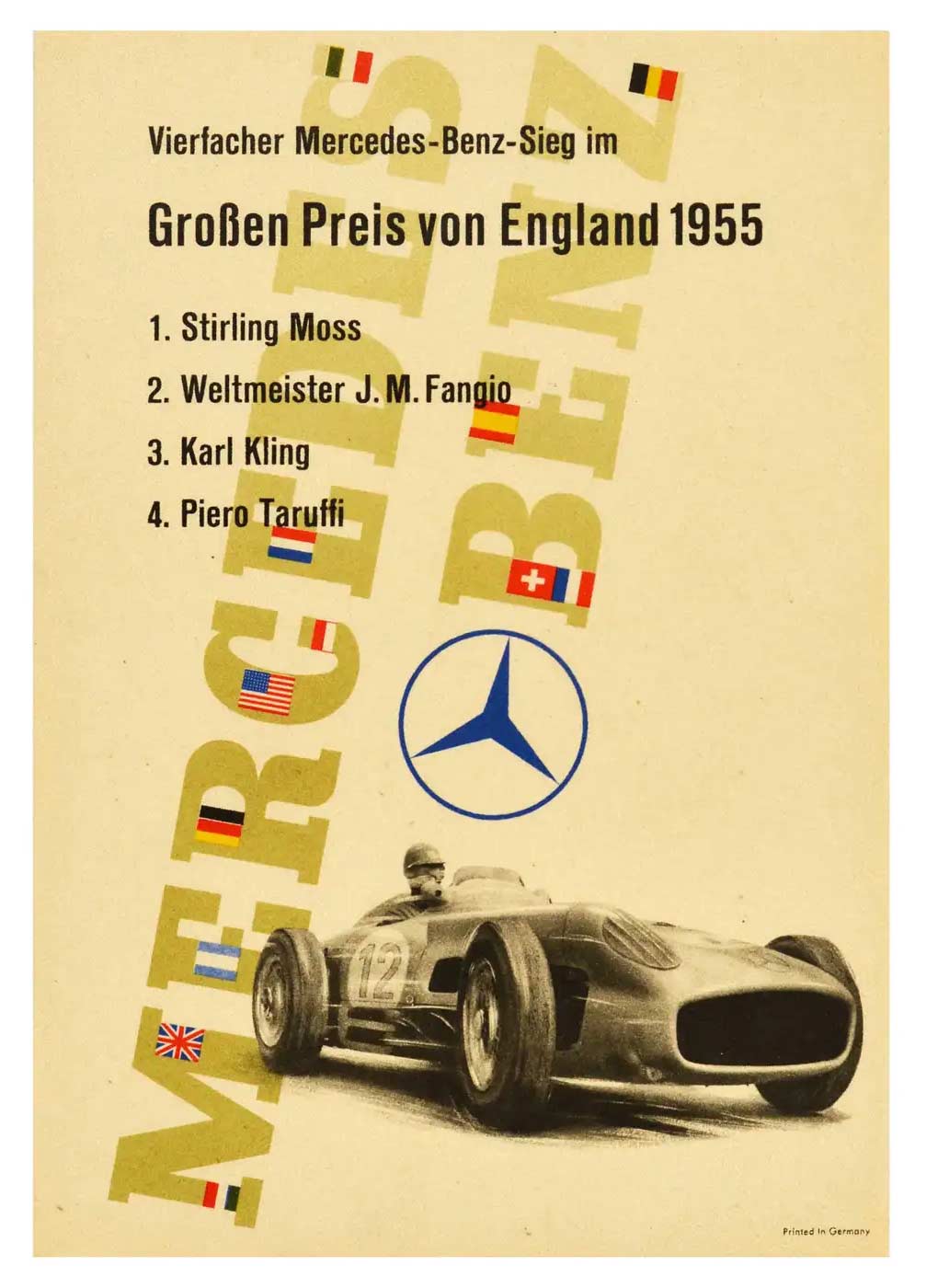 Mercedes Benz von England 1955