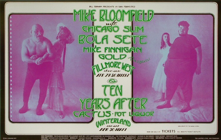 Milke Bloomfield: Fillmore West BG 278