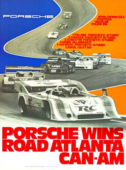 Porsche Wins Road Atlanta Can-Am