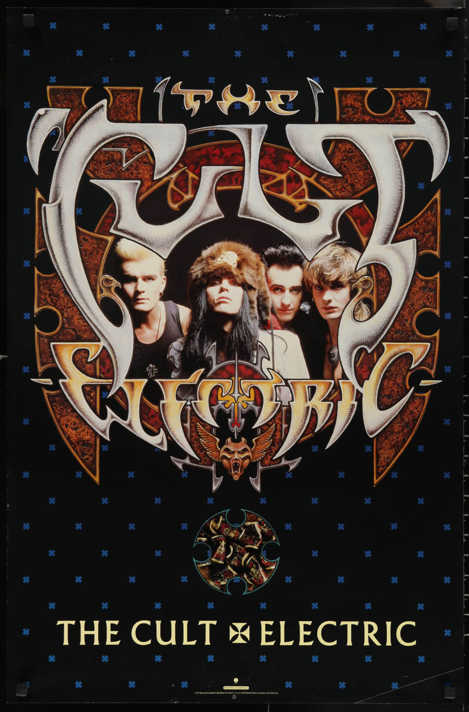 The Cult Electric Album Promotional Poster