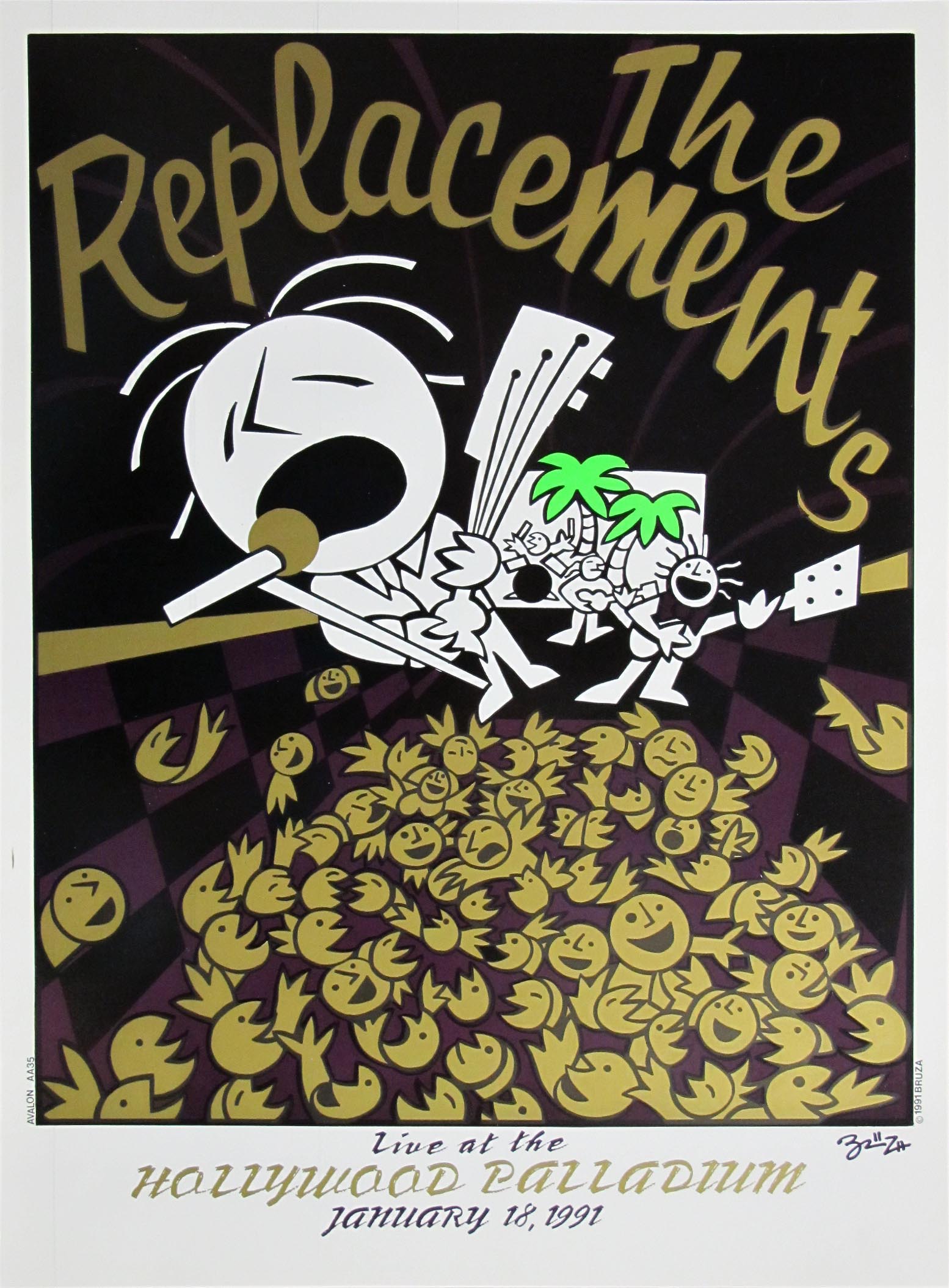 The Replacements Concert Poster