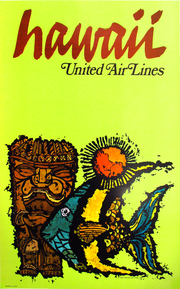 United Airlines Hawaii (Fish)